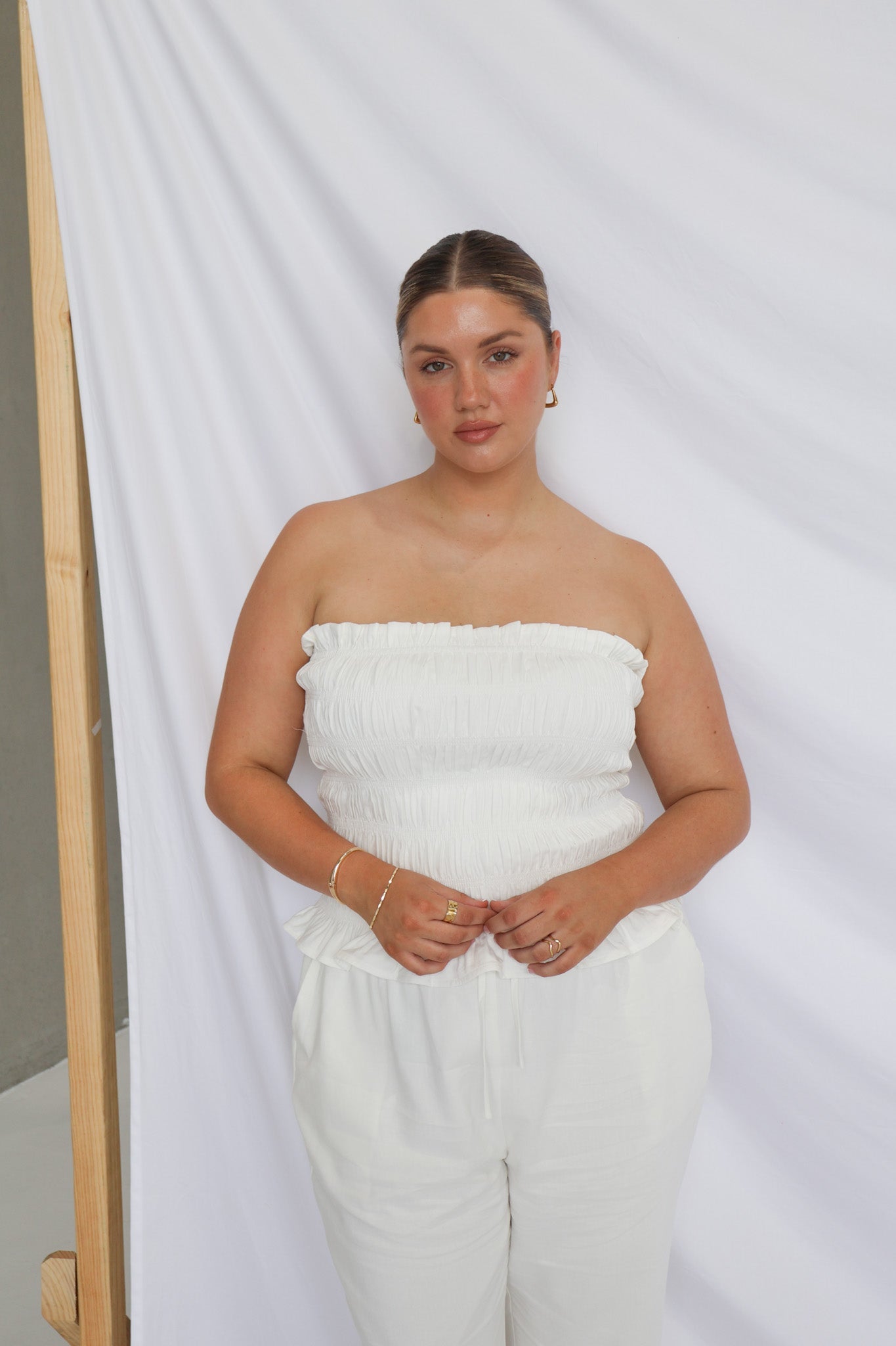 ZUBI TOP WHITE - Fayt The Label