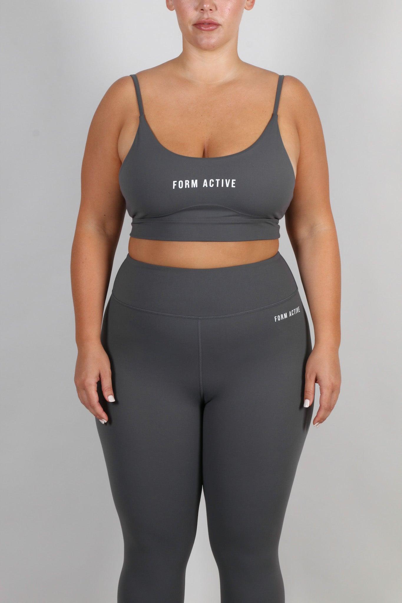 FORM COMFORT BRA CHARCOAL GREY - FAYT The Label