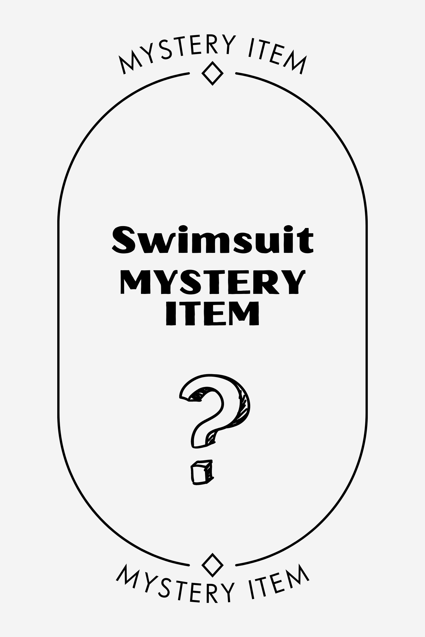 MYSTERY SWIMSUIT WHITE